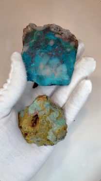 Comparing Canyonite to Turquoise: Similar beauty. Very different story.  See how Canyonite compares in color, structure, and character.
